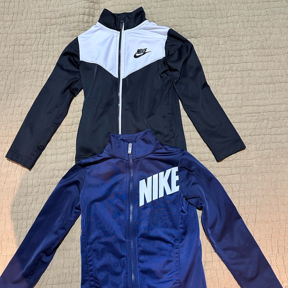 Nike Kids Jackets - Black and Navy